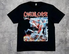 Cannibal Corpse Tomb of Mutilated Black Death Tee Big Logo 2 Sided