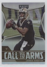 2021 Panini Playoff Call to Arms Silver Prizm Jameis Winston #CA-JWI 0j7s