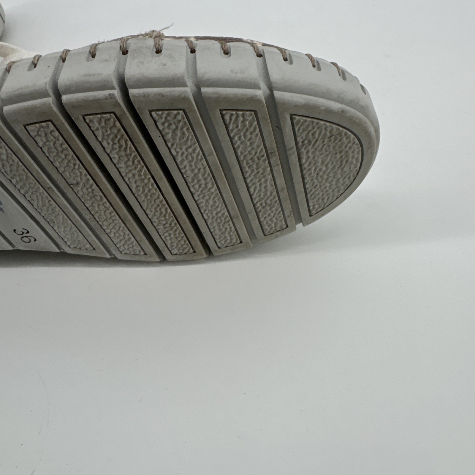 Andre Assous Hand Sewn Sneakers Python Print Leat… - image 7