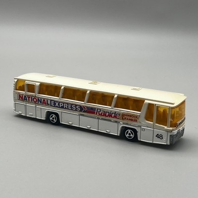 Majorette National Express Rapide Shamrock & Rambler Neoplan Reisebus Bus 1:87 R9