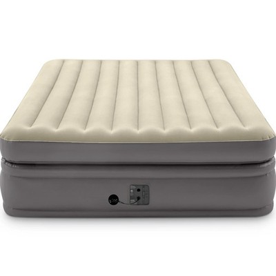 Intertek DuraBeam Comfort-Plush Queen Airbed w/ Internal Pump SLIGHTLY USED