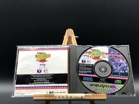 Hideo Nomo World Series Baseball (Sega Saturn,1995) from japan