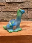FENTON ART GLASS  2022 FGS EXCLUSIVE "WHIMSY DELIGHT" DINOSAUR FIGURINE #30/42