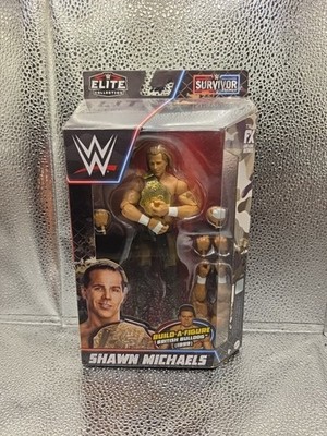 WWE Elite Survivor Series Shawn Michaels BAF British Bulldog Mattel Open Box