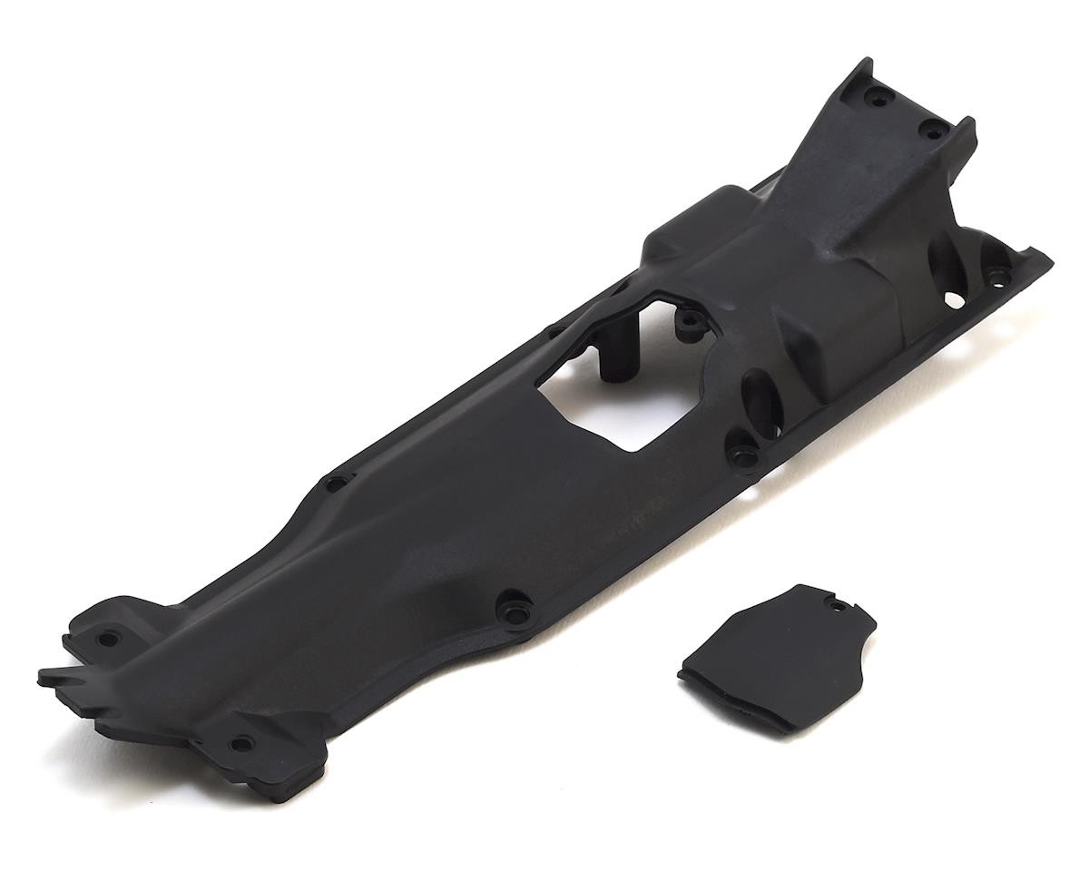 Traxxas E-Revo VXL 2.0 Nylon Transmission Skidplate Cover (Black) [TRA5637X]