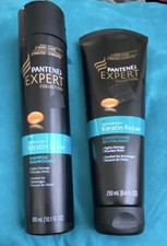 Pantene Expert Keratin Repair Shampoo & Conditioner Shine 10.1/8.4 fl oz