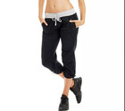 Lorna Jane 3/4  Flashdance Pant Workout Run Yoga Active Trousers XS-L Black