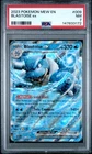 2023 POKEMON MEW EN-151 #009 BLASTOISE EX PSA 7