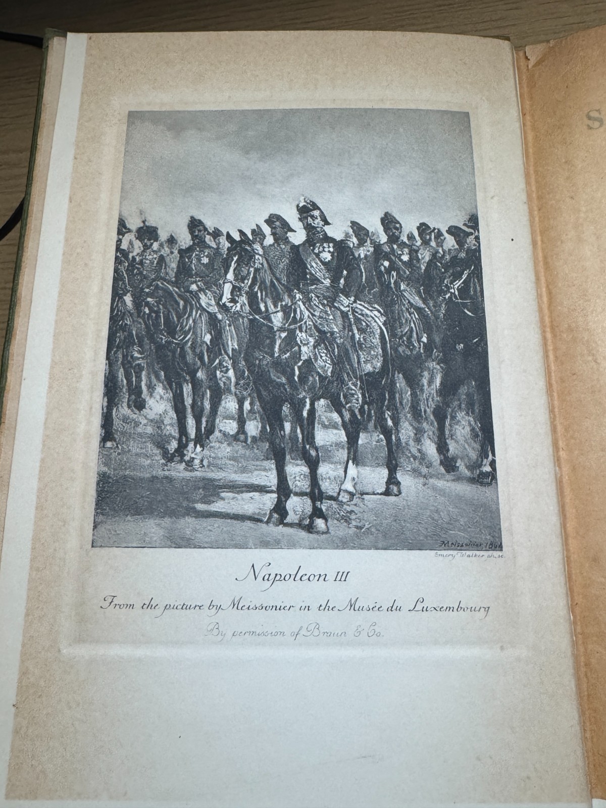 The Second Empire Napoleon III by Philip Guedalla 1922 1st Ed Green Cloth Crown image 5