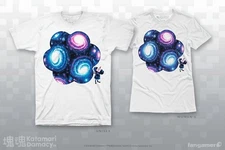 Katamari Damacy Cosmic Katamari T-shirt Fangamer Unisex L size Large White Tee