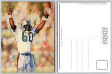 Larry Little Miami Dolphins NFL Football HOF Art Postcard Athena 9758