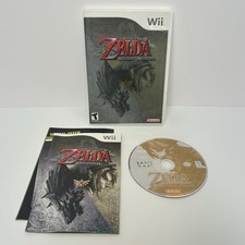 Legend of Zelda Twilight Princess Nintendo Wii Game CIB w/ Manual Tested Works