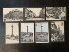 Lot 7 CPA Animées - Paris 4ème Arrondissement - Vers 1915