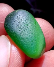 Really Beautiful Green Gradient-Fade Multi - Real Davenport Beach Sea Glass