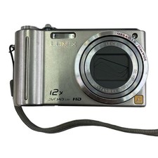Panasonic LUMIX DMC-TZ7 Digital Camera Silver LEICA Lens Tested Condition