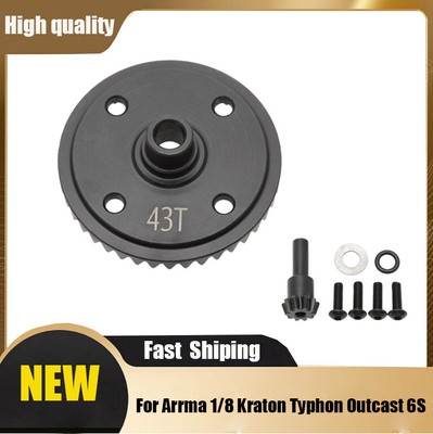 Diff Main Gear 43T For Arrma 1/8 Kraton Typhon Outcast 6S 1/7 Fireteam 6S BLX AU