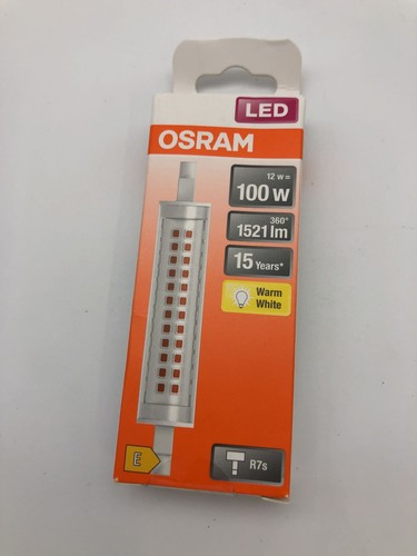 OSRAM LED Stablampe R7s, 12W, warmweiß, ersetzt 100W, 2700K, Set - Bild 4 von 4
