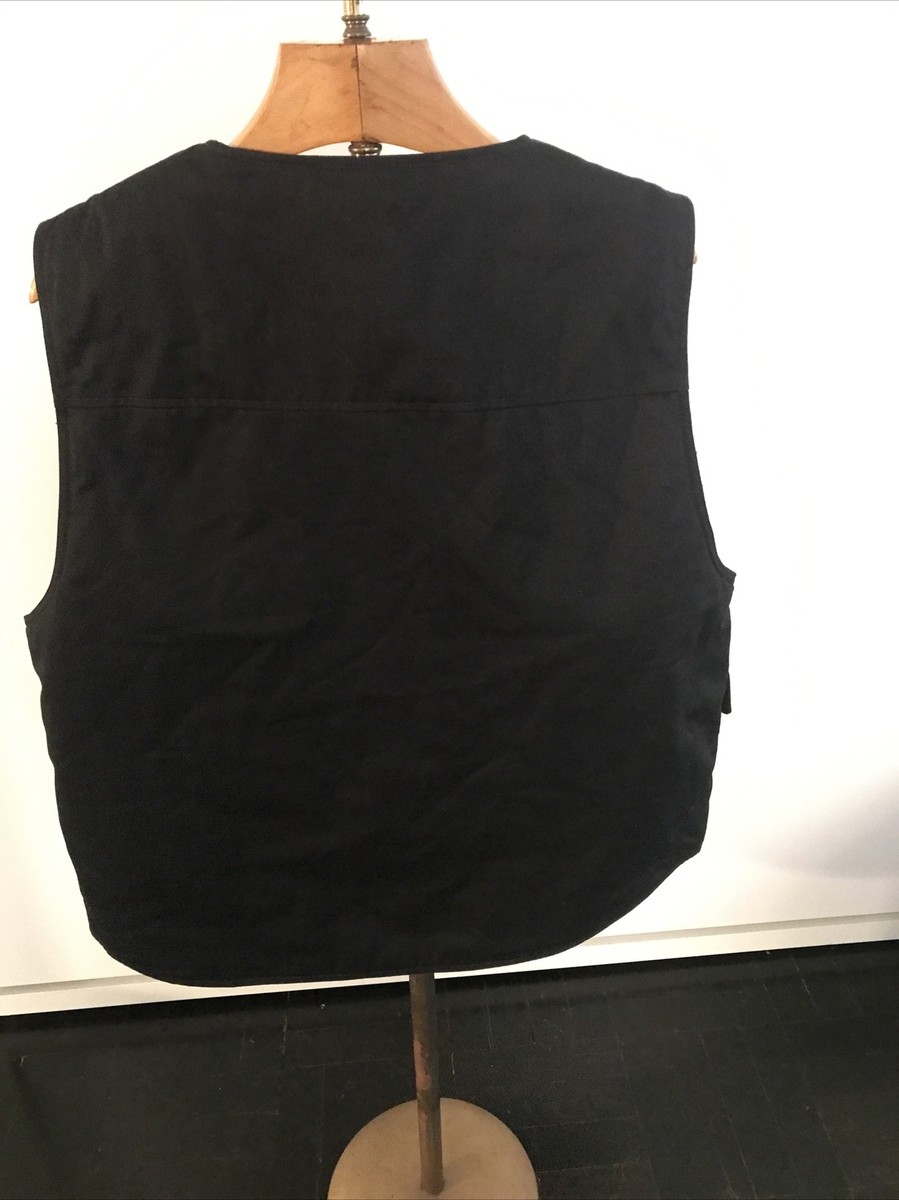 2021 STUSSY insulated work vest in Black, Size XL - NWOT