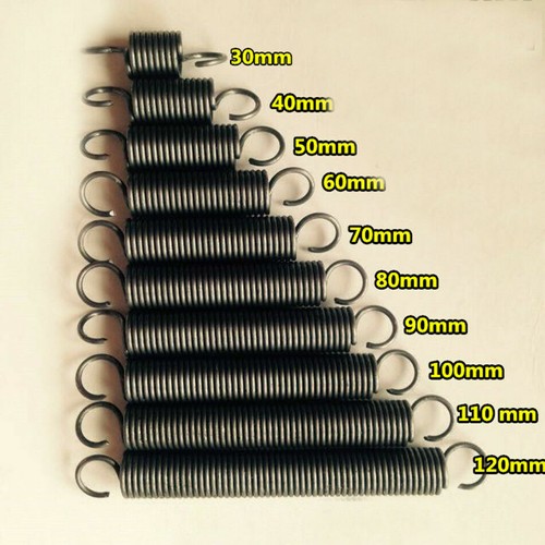 Durchmesser 1.5mm Zugfeder Draht Verlängern Feder 65Mn Stahl Länge 30/35mm-500mm - Afbeelding 1 van 4