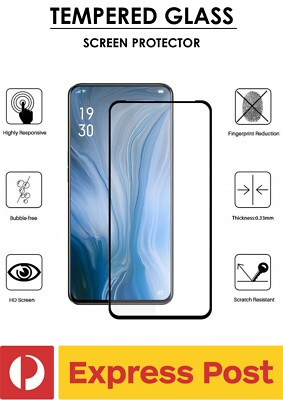 Oppo A53 Tempered Glass Screen Protector 10D Full Glue / Cover  9H Tough