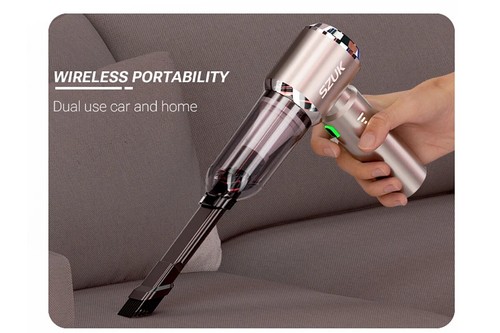 New Car Vacuum Cleaner Wireless Vacuum Cleaner Powerful Suction Handheld Cleaner - Picture 24 of 31