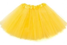 Yellow Infant Baby Tutu 6 inches long Fits newborn to 18 months
