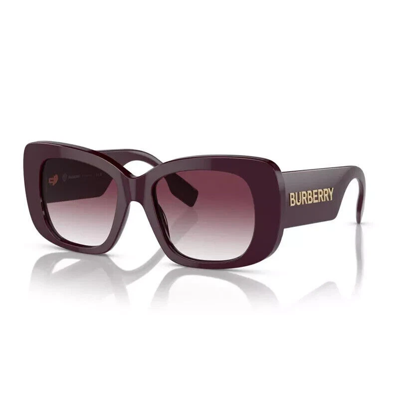 Burberry 0BE4410, Bordeaux/Clear Gradient Dark Violet, Size52X18X140 Amazon.com: BURBERRY Helena BE4371 39798H 52MM Bordeaux  main image 4