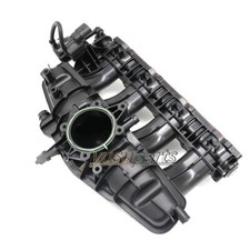 A-Premium Intake Manifold W/Solenoid Valve, Gaskets & Sensor [L4 2.0L] Compatible with Volkswagen Jetta 08-14, Passat 08-10, Passat CC 09-12, Tiguan 09-17, Beetle 12-16, CC, Eos, GTI & Audi A3, TT