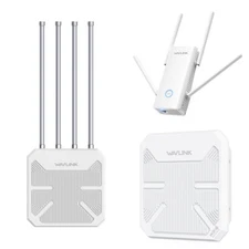 Long Range WiFi 6 Extender AX3000 Dual Band WiFi Repeater Signal Booster Router