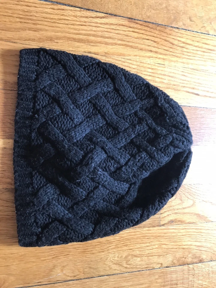 Gorro de invierno de mezcla de lana y cachemira negro de Banana Republic Unisex Talla única Foto 4 de 4