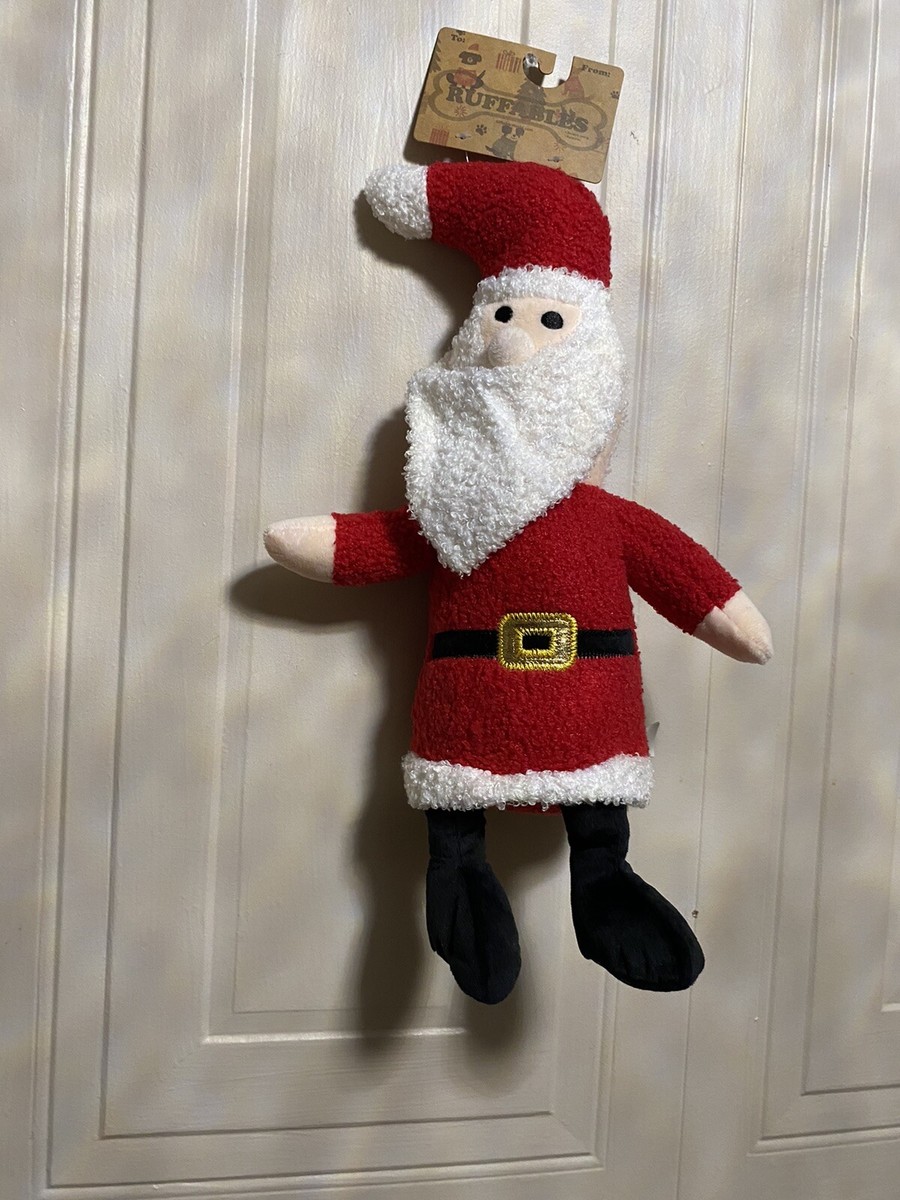 Giftable Christmas ~ Santa Claus ~ 16” Squeaky/Crinkle Dog Toy | eBay