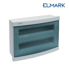 Quadro elettrico centralino 36 moduli DIN box superfice scatola da parete IP40 p