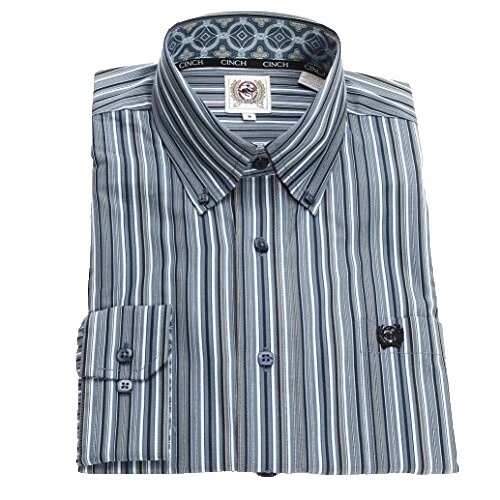 Cinch Cotton Casual Button-Down Shirts for Men