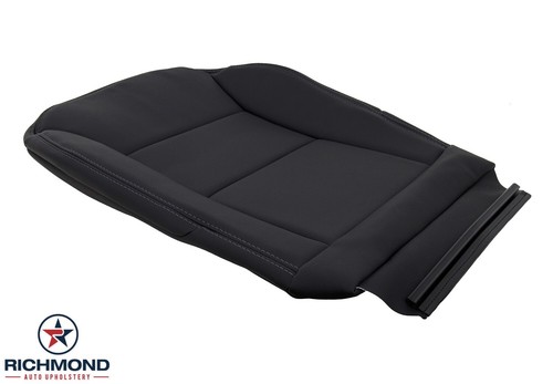 2014-2015 Benz CLA 250 - Driver Side Bottom Replacement Leather Seat Cover Black - Picture 4 of 13