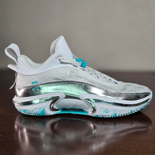 Nike Air Jordan XXXVI 36 Low PF Guo Ailun Women's 11 Silver Jade DM9032-130 Shoe - Picture 8 of 16