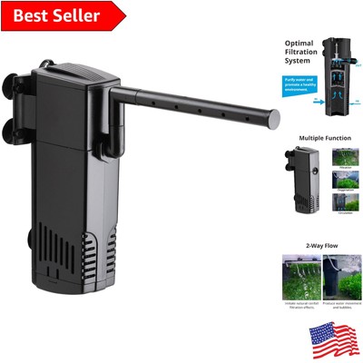 Efficient Aquarium Internal Filter for 40-66 Gallon Tanks - Clean Water Solution