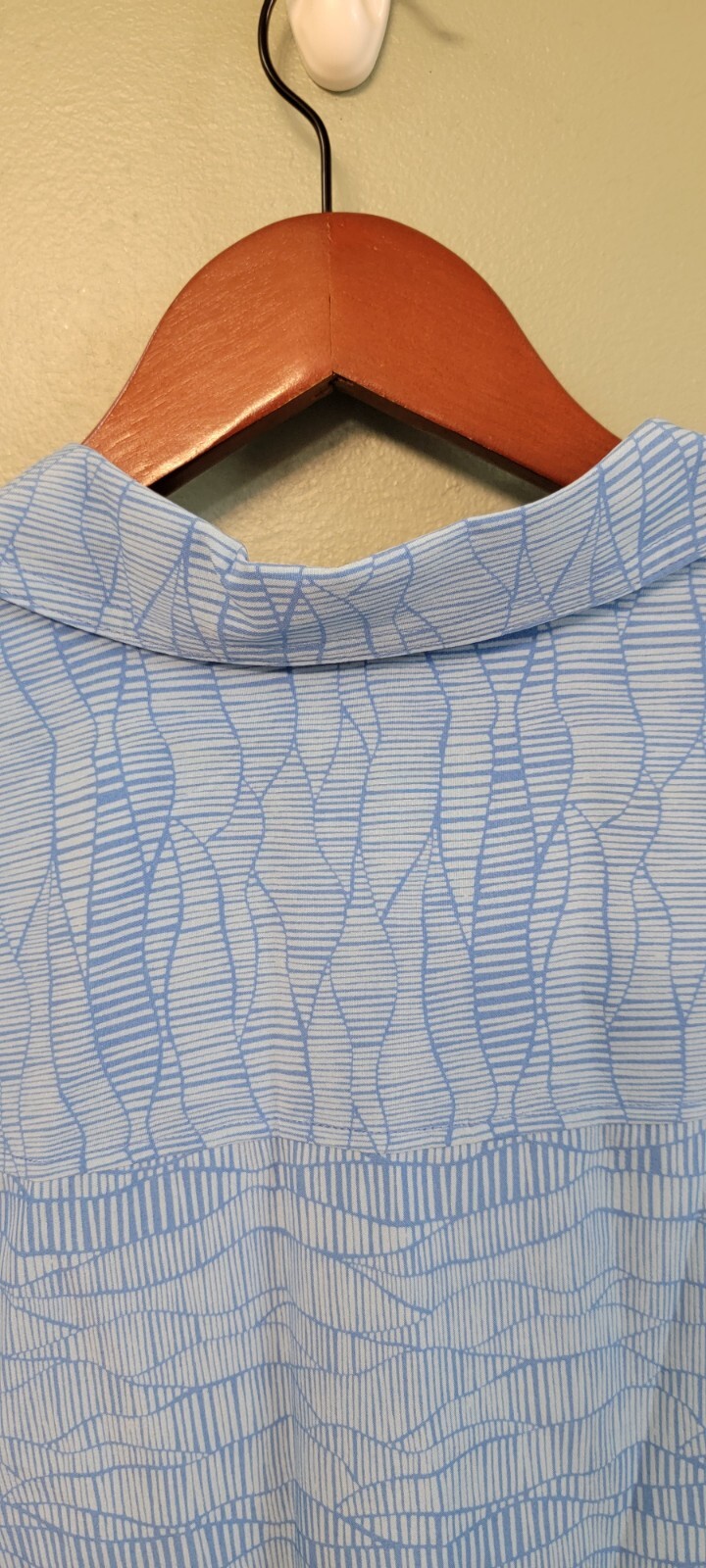 Shore To Summit Sun Protection Dress Blue Sea Mist Outdoor Dress Size L