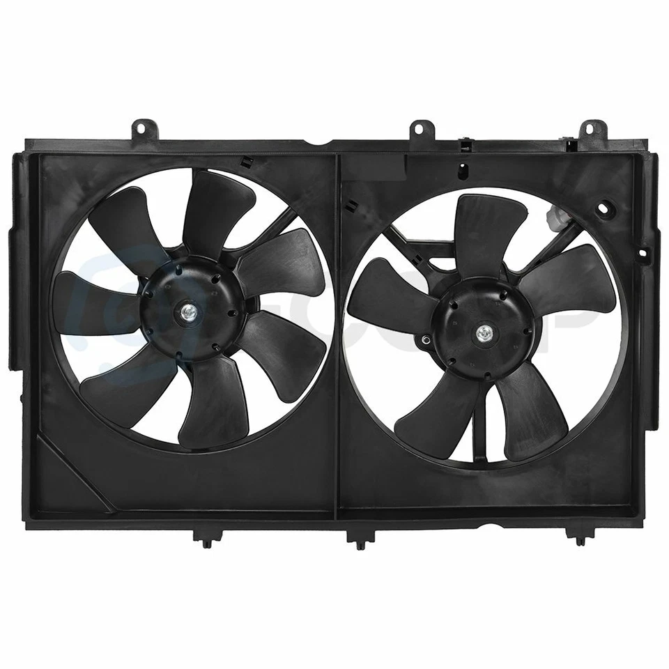 Electric Radiator Cooling Fan Kit For 2003 2004 2005-2006 Mitsubishi Outlander Foto 4 de 4