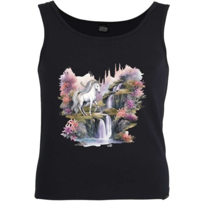 Tank Top Einhorn Fabelwesen Pferd Märchen Unicorn Kuscheltier Traumland 401656s