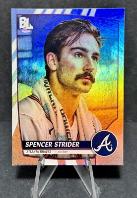 2023 Topps Big League Spencer Strider Uncommon Foil #227 Atlanta Braves