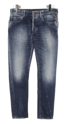 Replay Rbj.901 Herrenjeans W30/L32 Schnurrhaare Fade Effekt Reguläre Passform