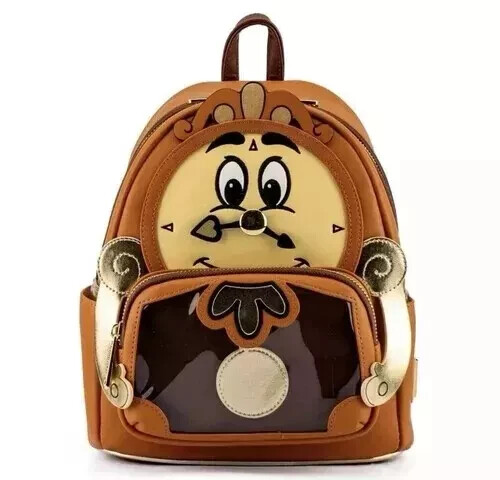 Disney Loungefly LACC Exclusive Beauty & The Beast Cogsworth Mini Backpack - Bild 5 von 5