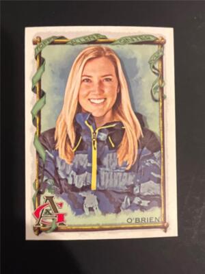 2023 Topps Allen & Ginter #266 Nina O'Brien Skiing Winter Games Athlete