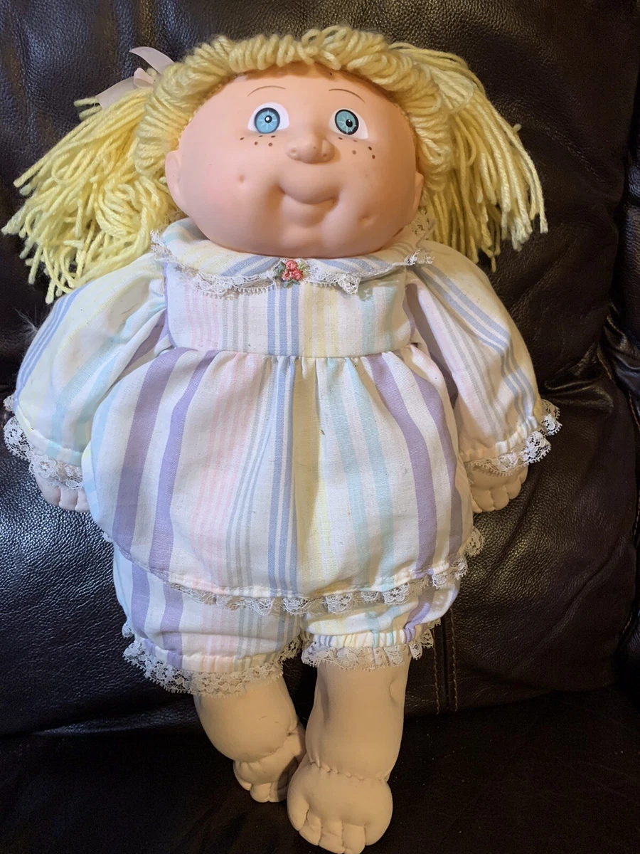 Vtg Hand Made Cabbage Patch Doll Cute And Clean eBay
