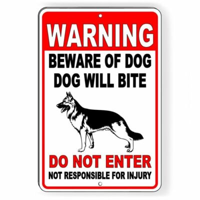 beware of german shepherd