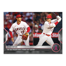 2022 Topps MLB Now #6 Shohei Ohtani 2 Way Phenom en 2022 La Angels Preventa