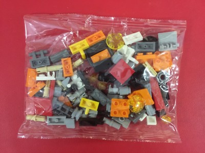 LEGO SACCHETTO SIGILLATO PEZZI DI RICAMBIO Rosso Giallo Arancio