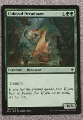 MTG - COLOSSAL DREADMAW 1X- IXALAN - COMMON - CREATURE - NM | eBay