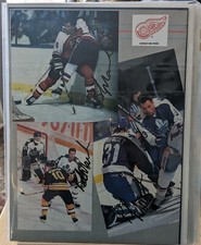 Brad Marsh Signed Picture (Media Page -Magazine Insert)