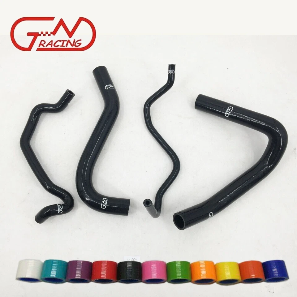 Fit 2009-2018 BMW S 1000 RR S1000XR HP4 S1000R Silicone Radiator Hoses Kit Red - Image 3 of 4